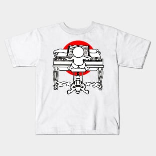 pianist boy Kids T-Shirt